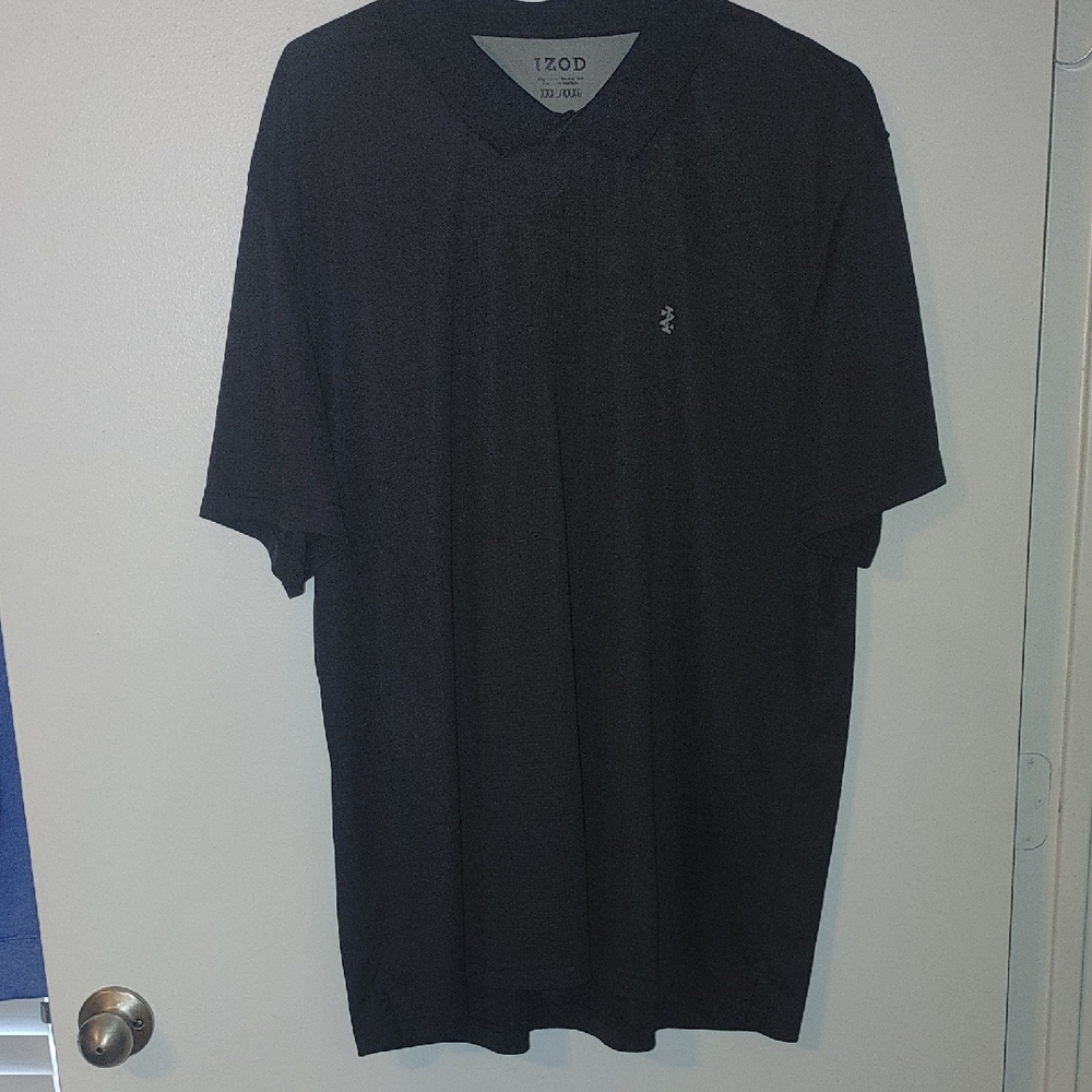 IZOD Men's Black Polo Shirt